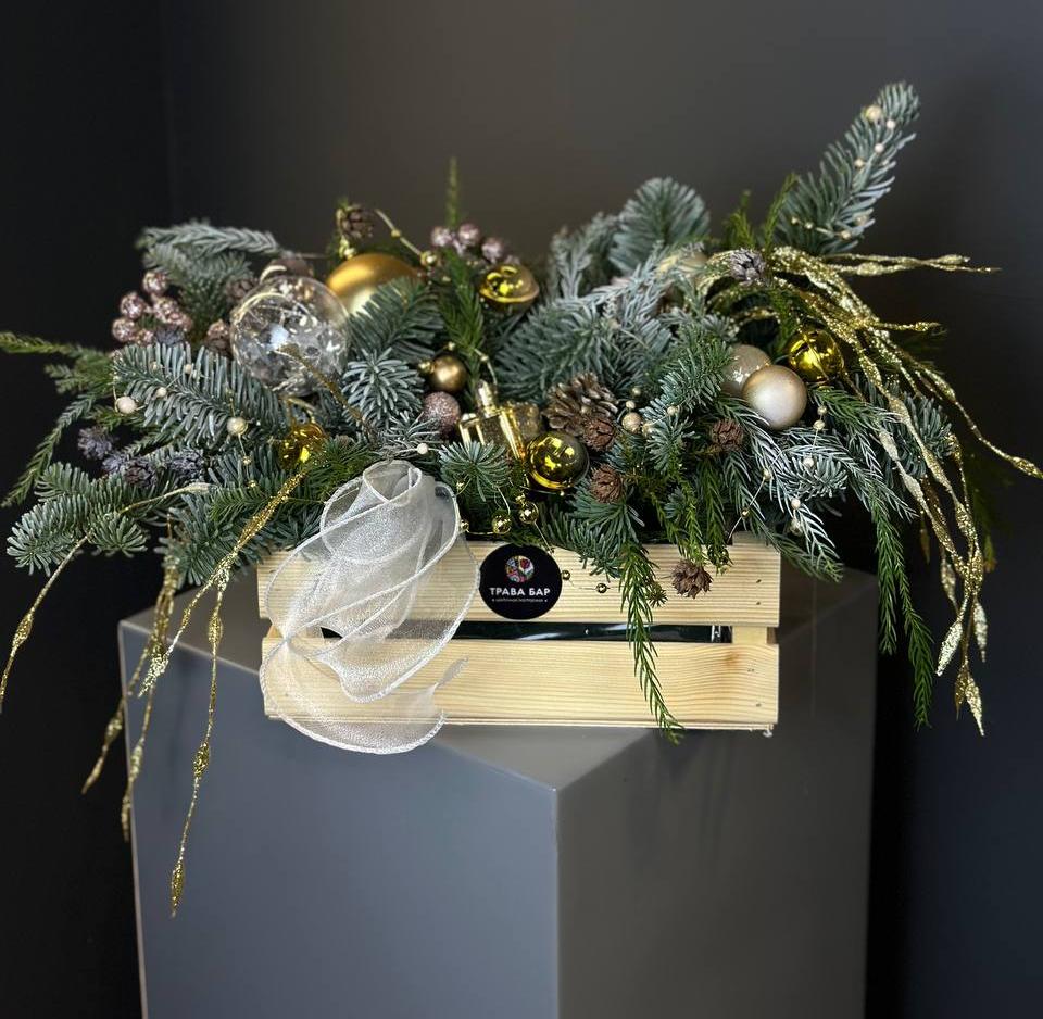 Композиция "Зимний уют"