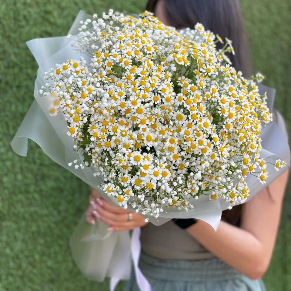 Букет "Облако ромашек"
