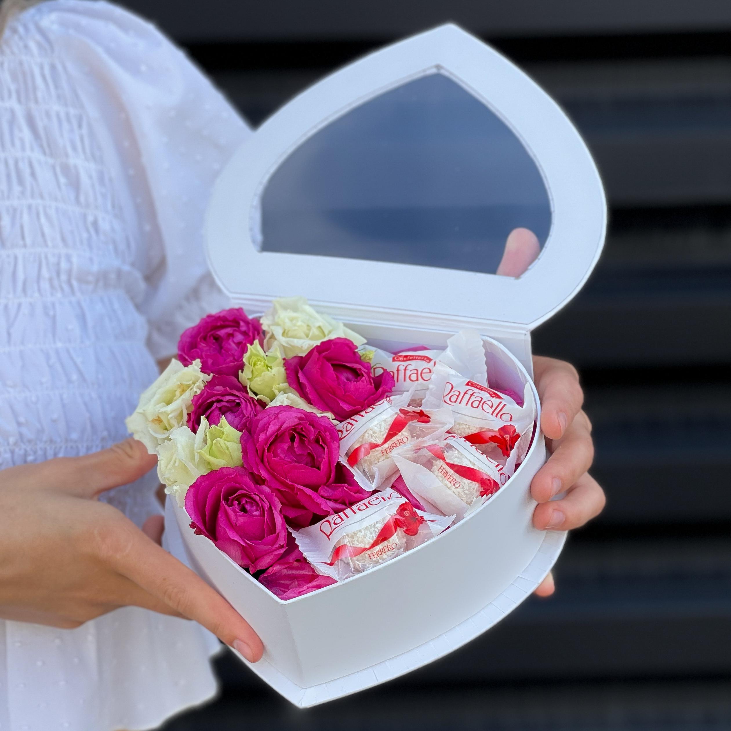 Композиция "Влюбленное сердце"