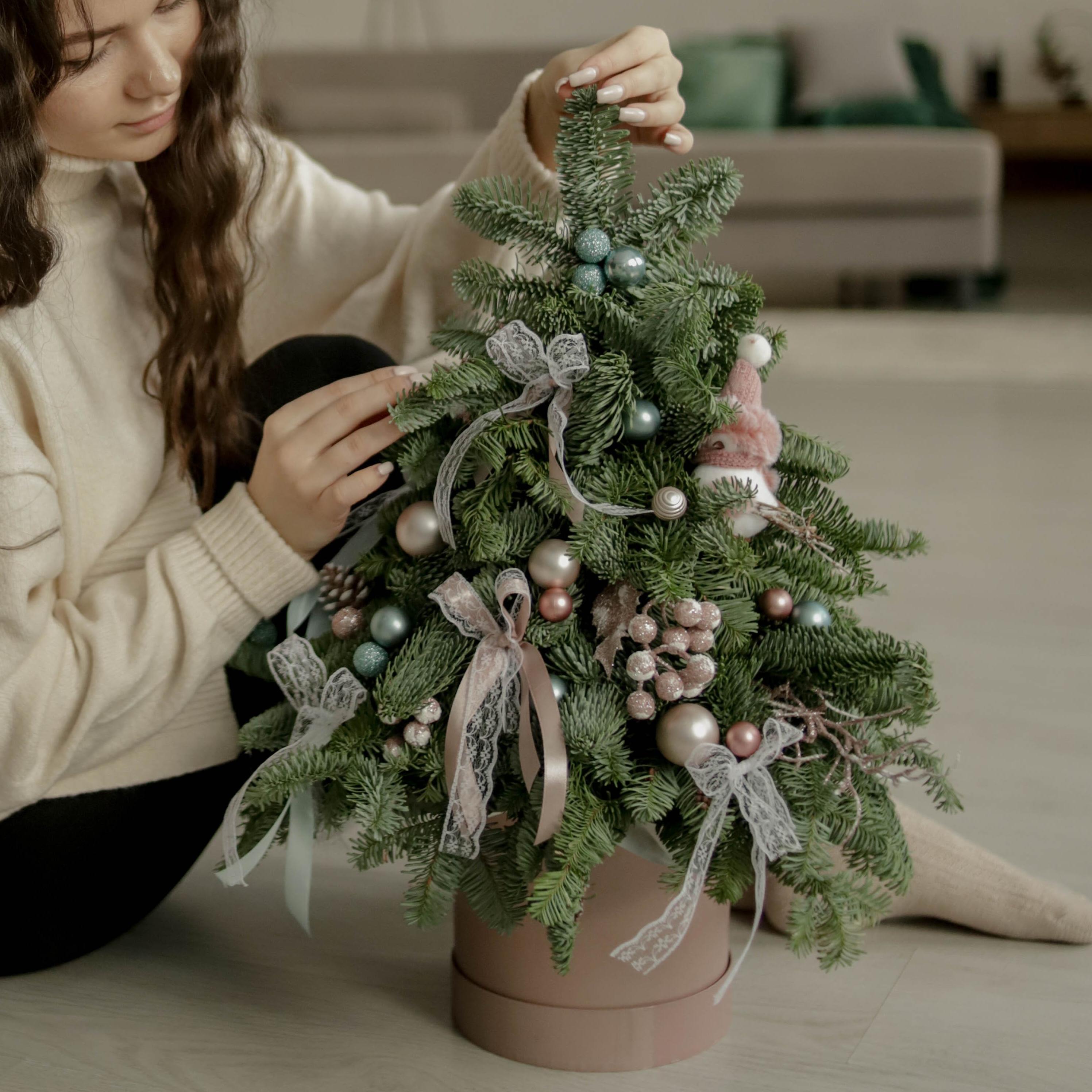 Композиция "Новогодняя красавица" фото 1