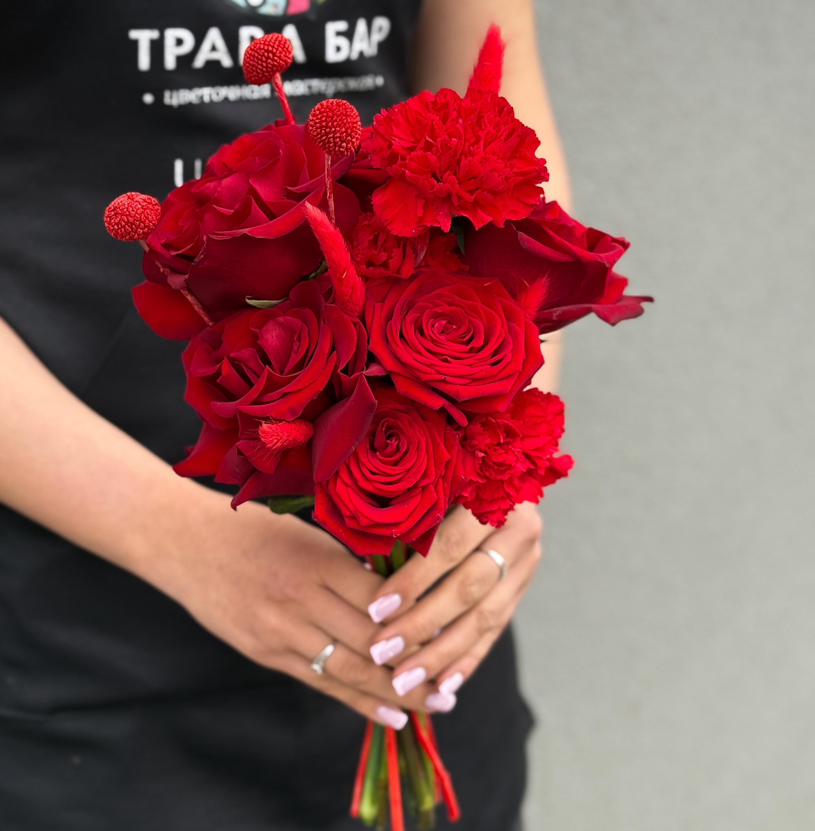 Букет невесты "Мелодия сердца"