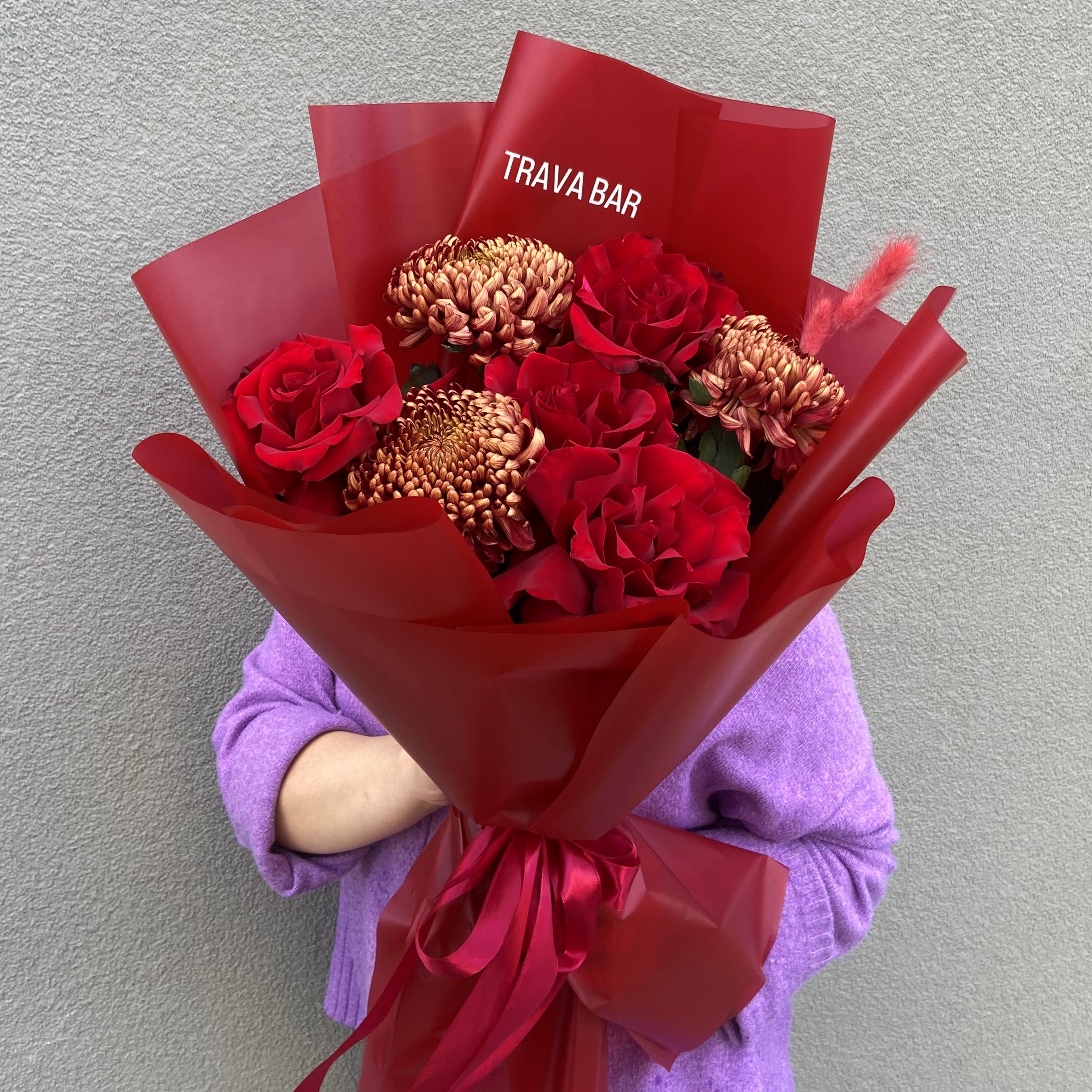 Букет "Бархатное свидание"