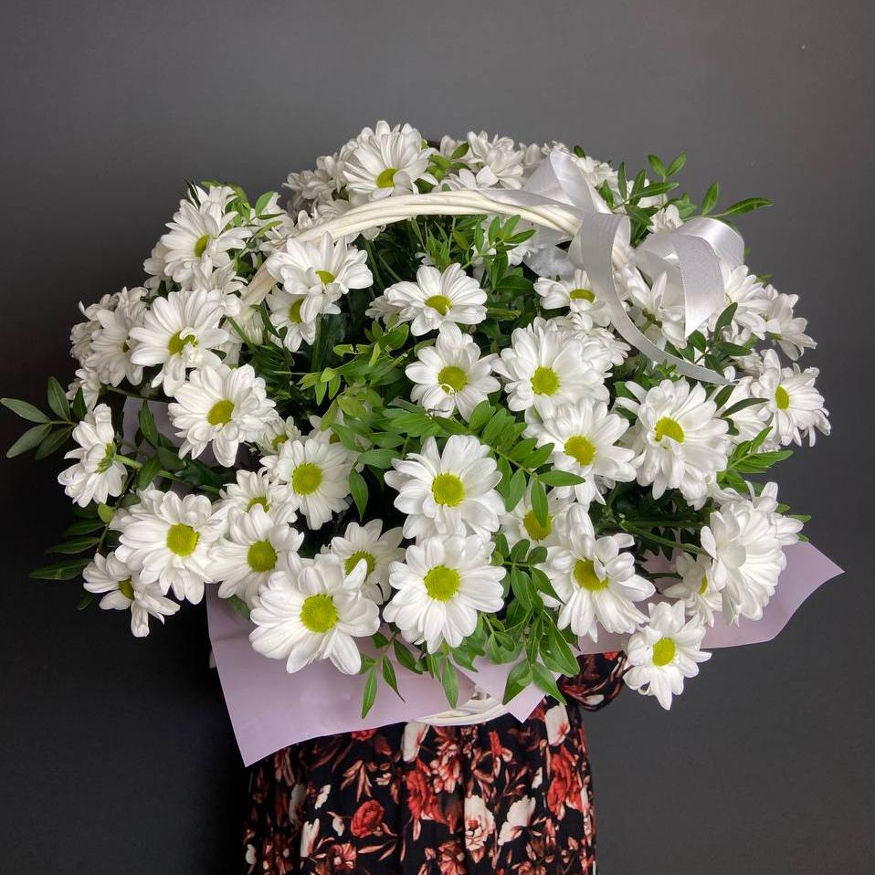 Корзина "Ромашки XL"