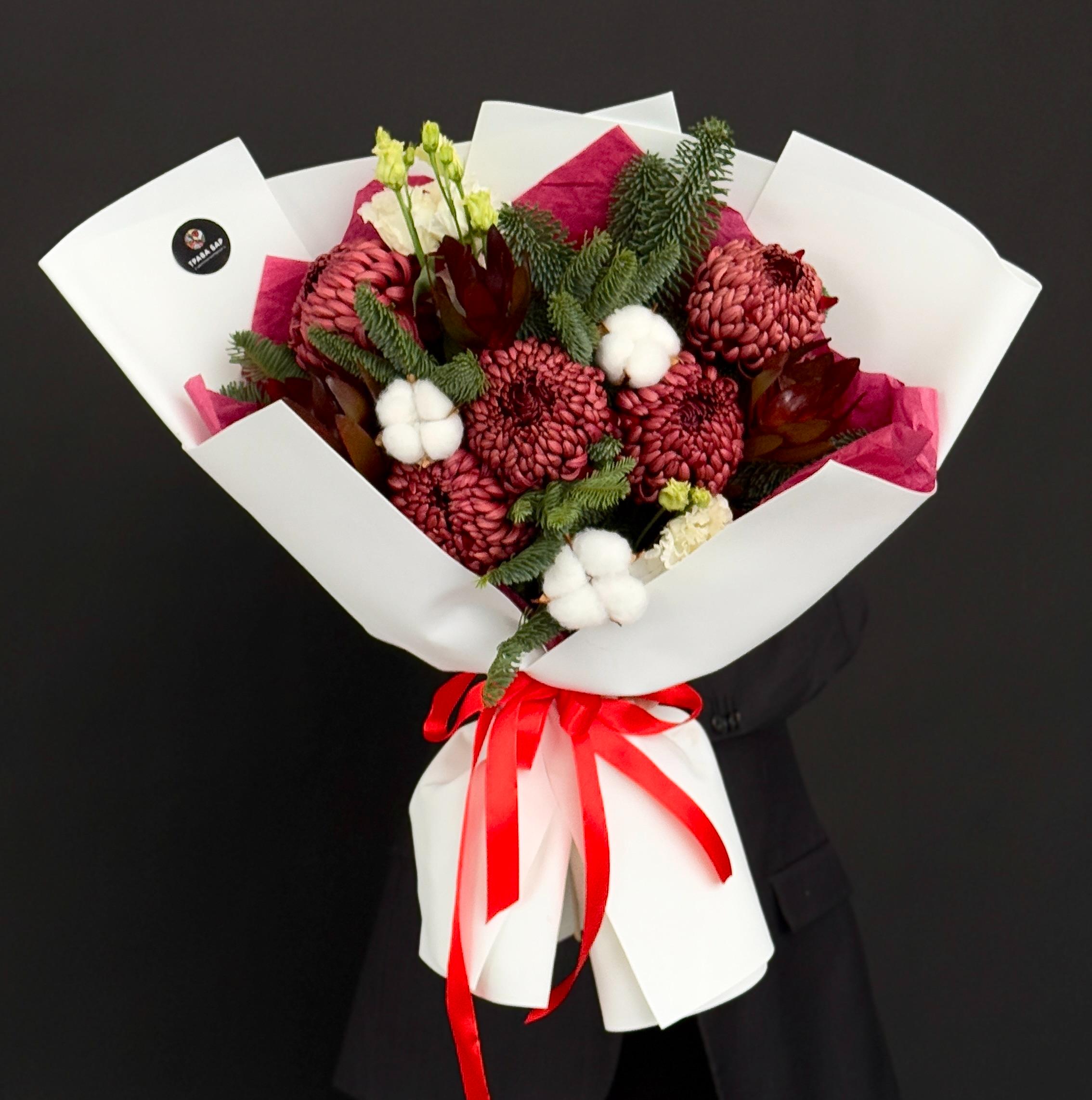 Букет "Согревающий глинтвейн"