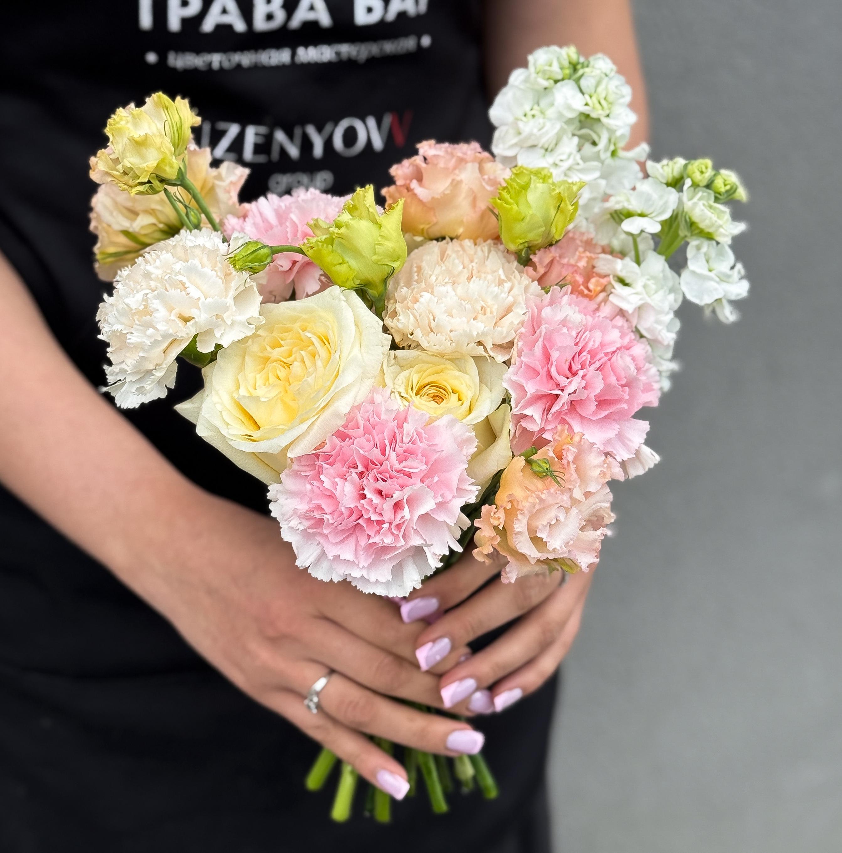 Букет невесты "Нежный поцелуй"