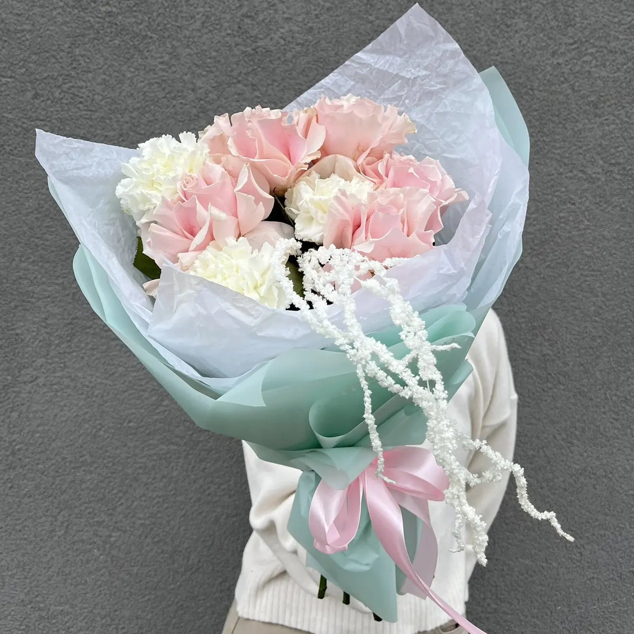 Букет "Пастельная рапсодия М" фото 1