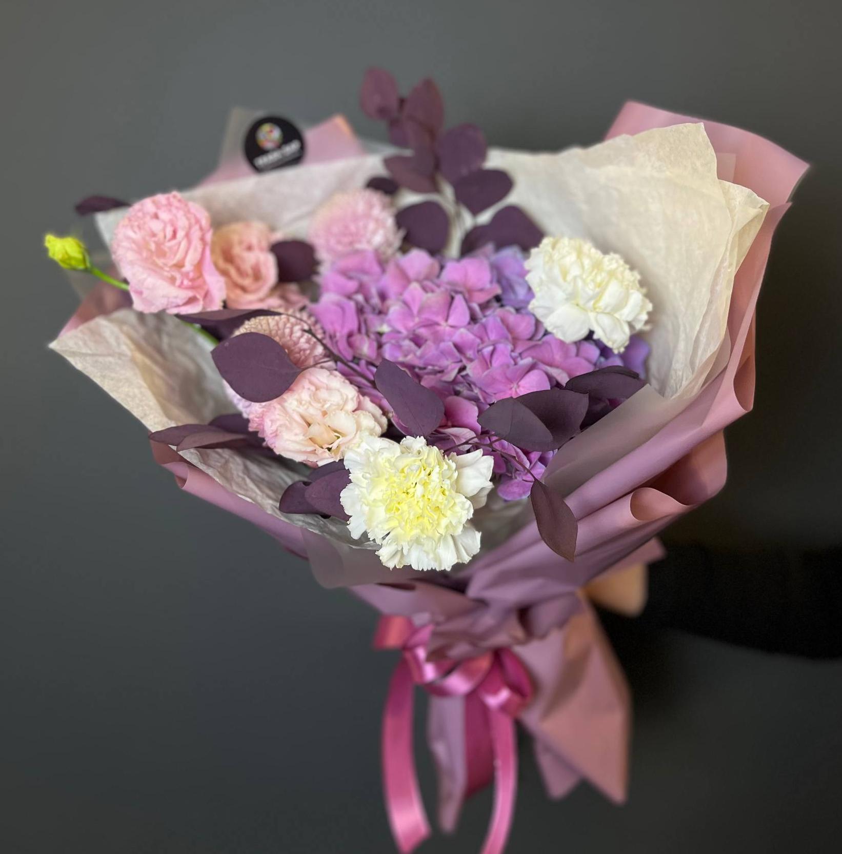 Букет "Лавандовый рассвет"