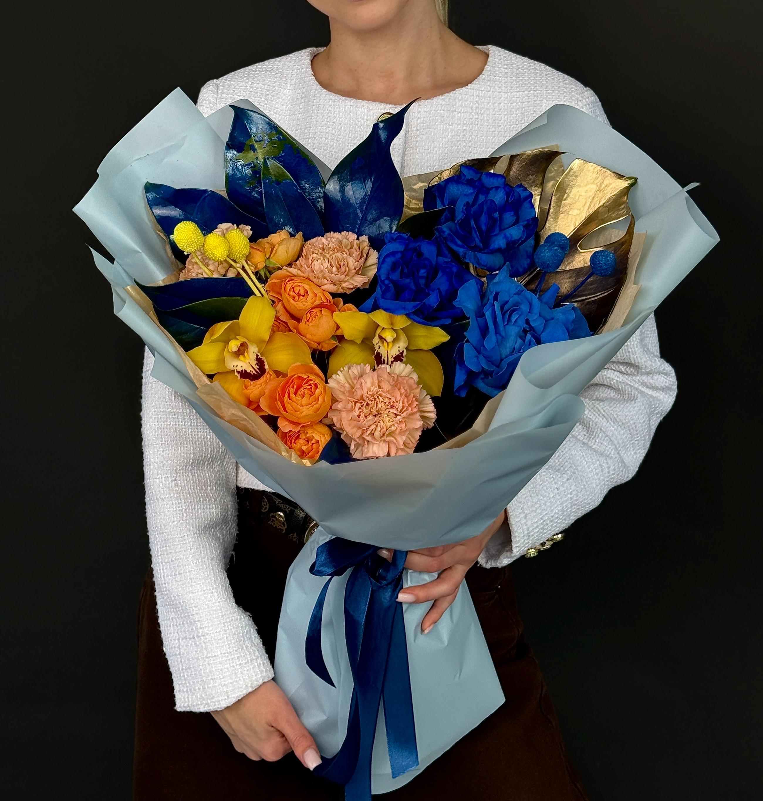 Букет "Синева грёз"