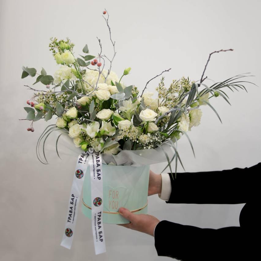 Композиция "Осенняя изморозь" фото 1