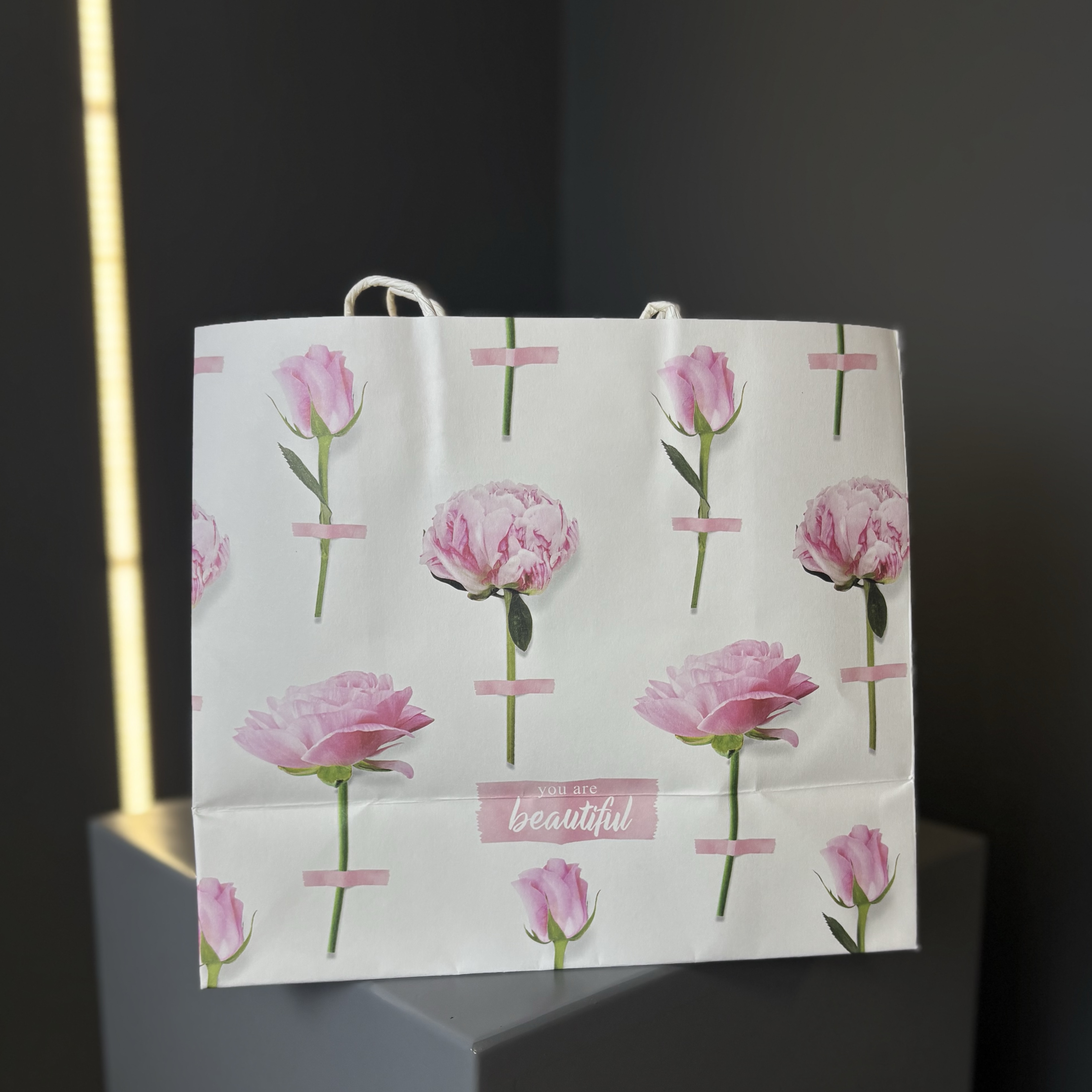 Пакет подарочный крафт