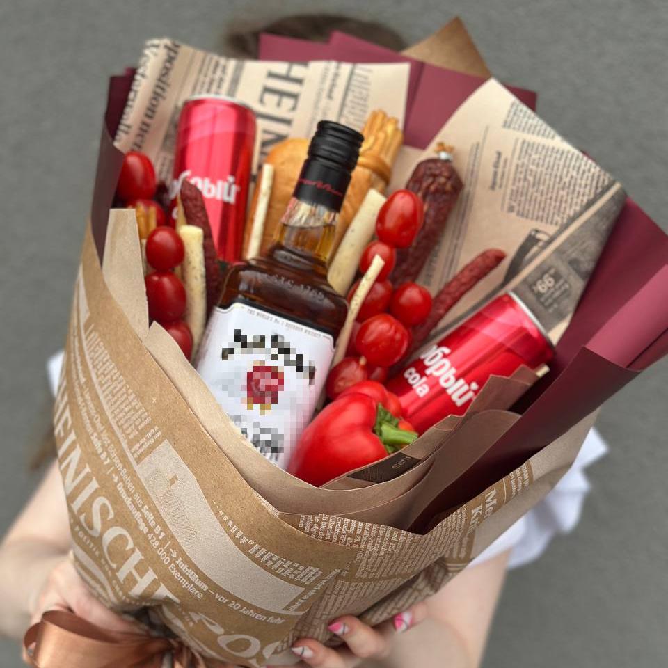 Букет "Праздник с мужским характером"