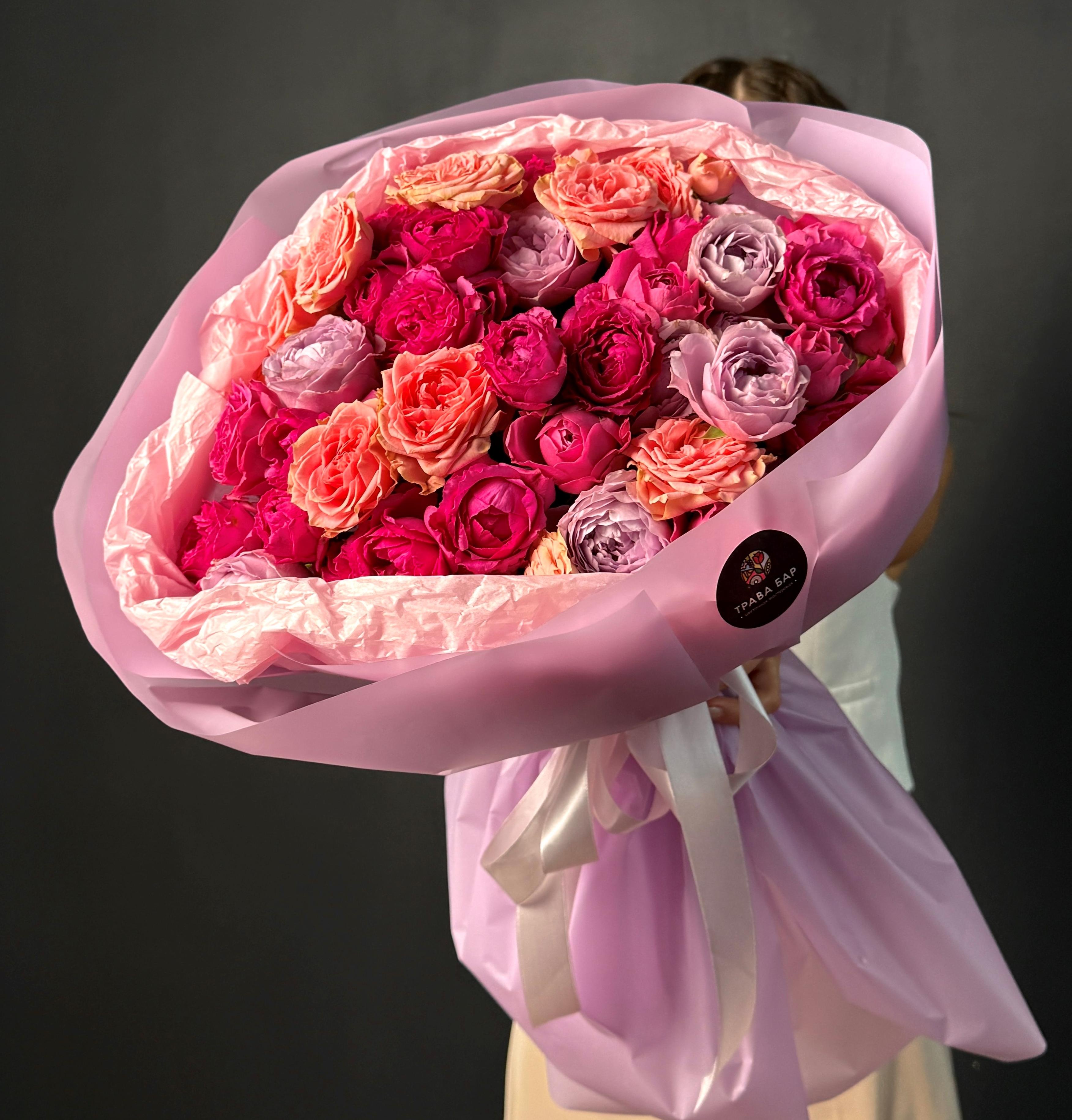 25 ягодных кустовых роз фото 1