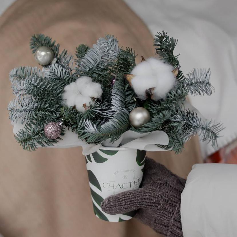 Композиция "Новогодний комплимент №3" фото 1