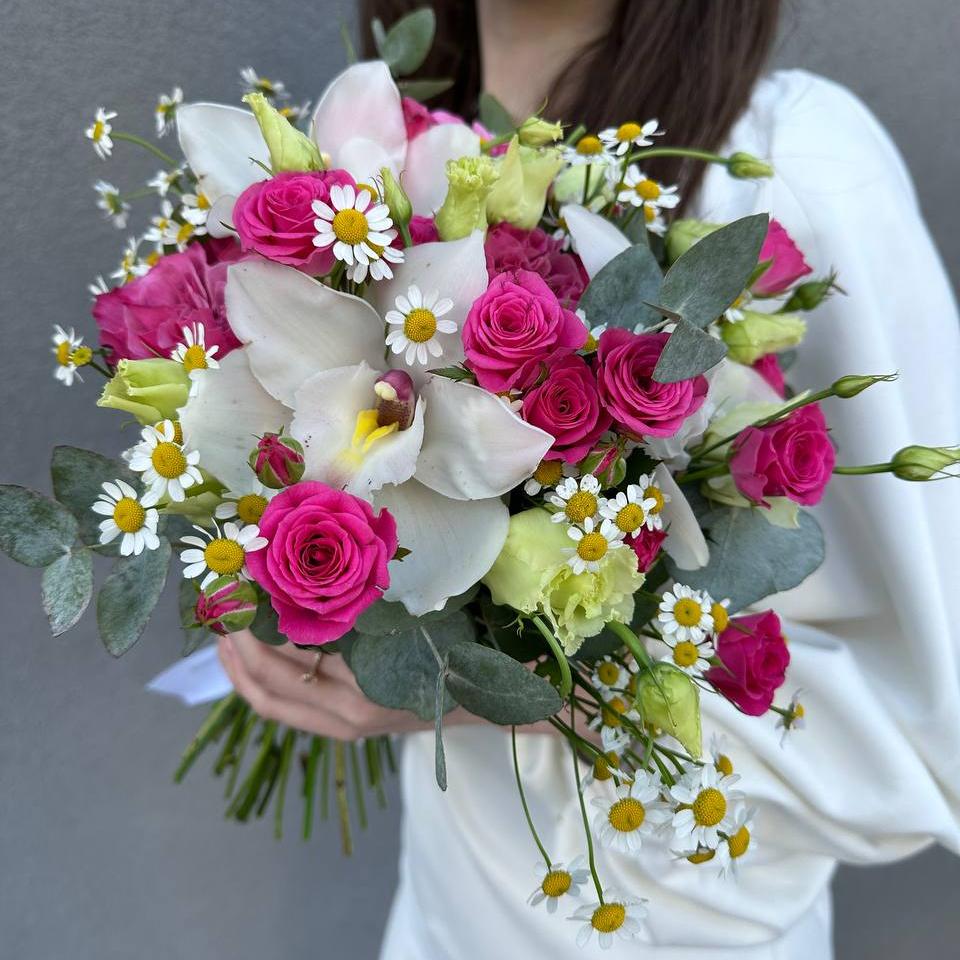 Свадебный букет "Нега любви" фото 1