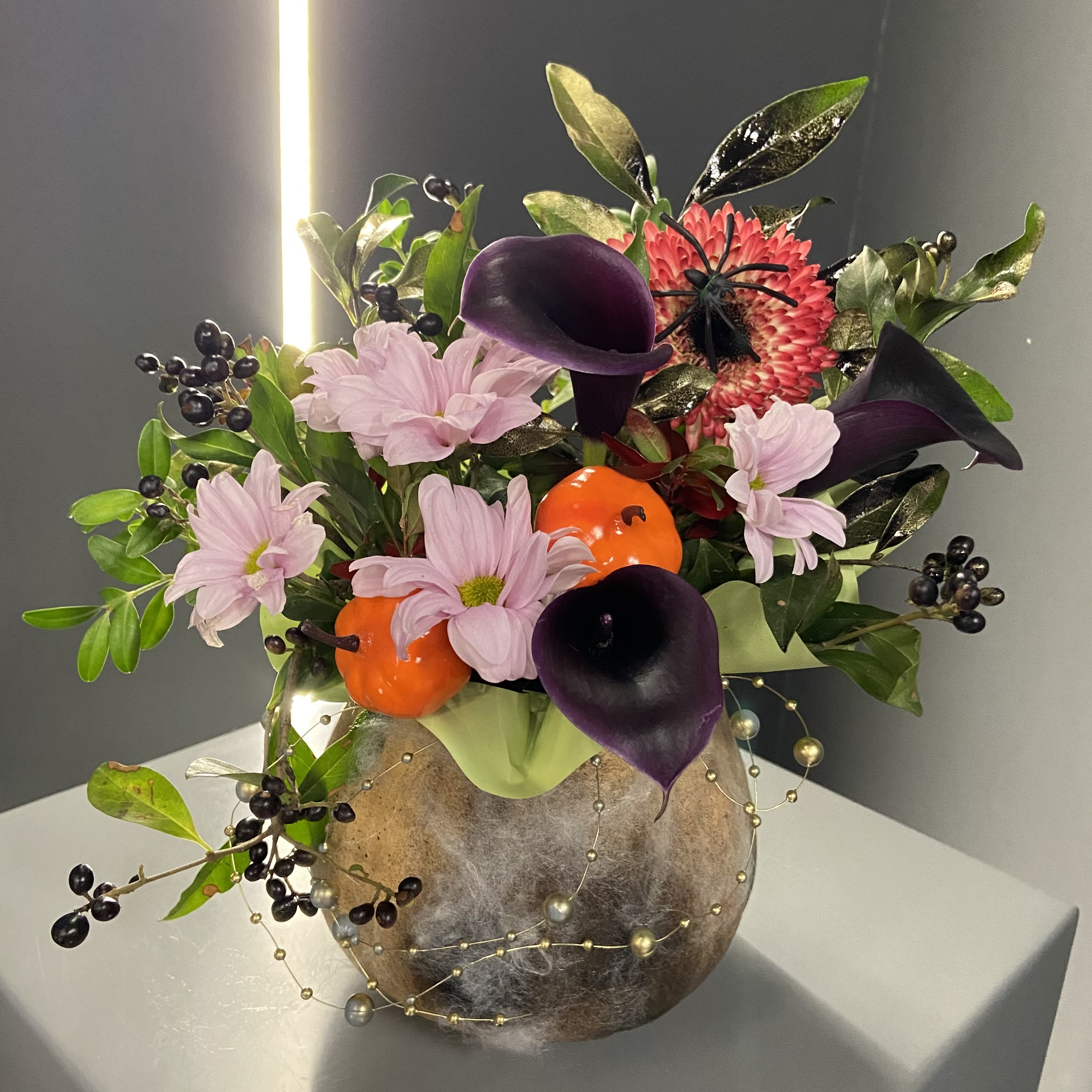 Композиция "Тыквенное колдовство"