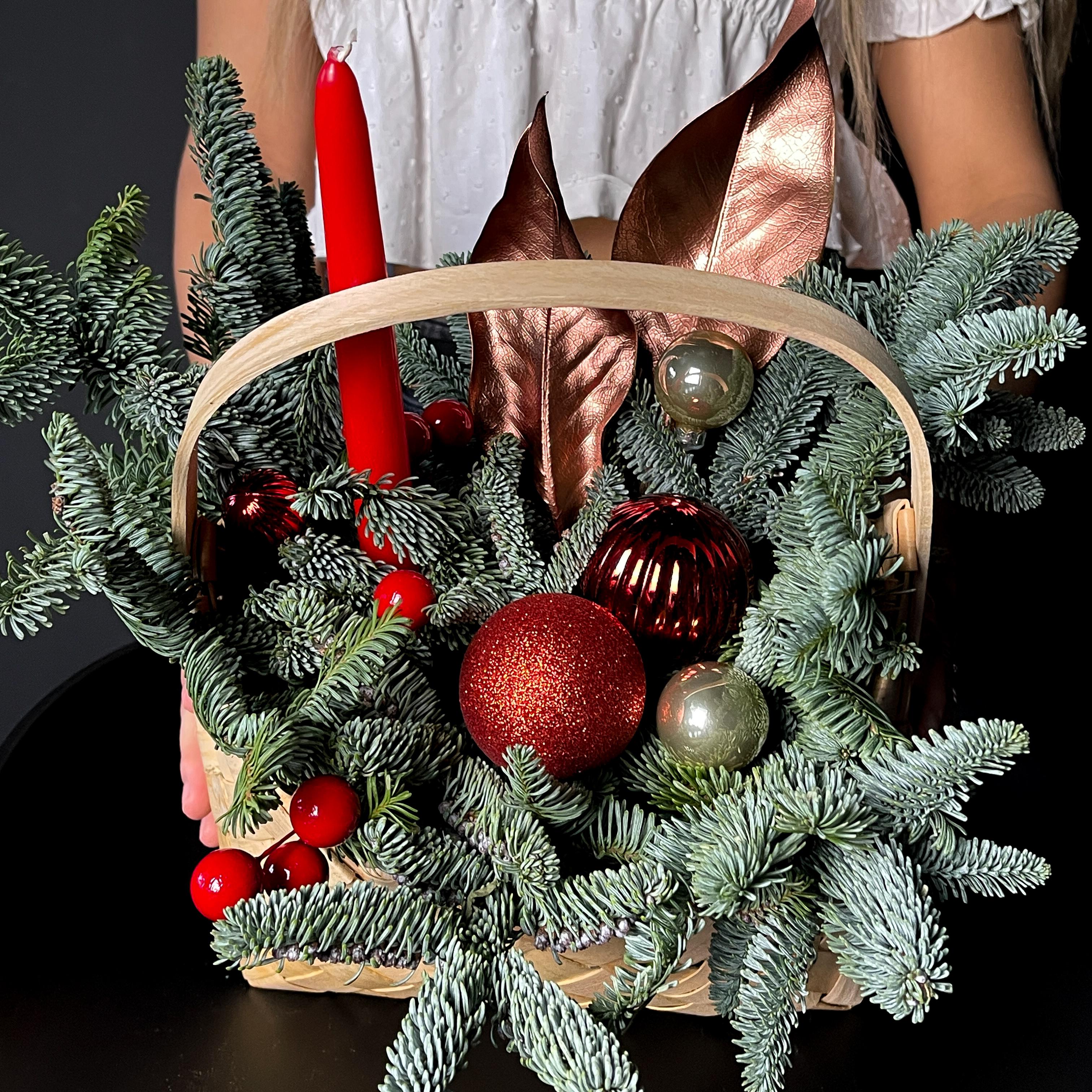 Композиция "Лукошко чудес" фото 1