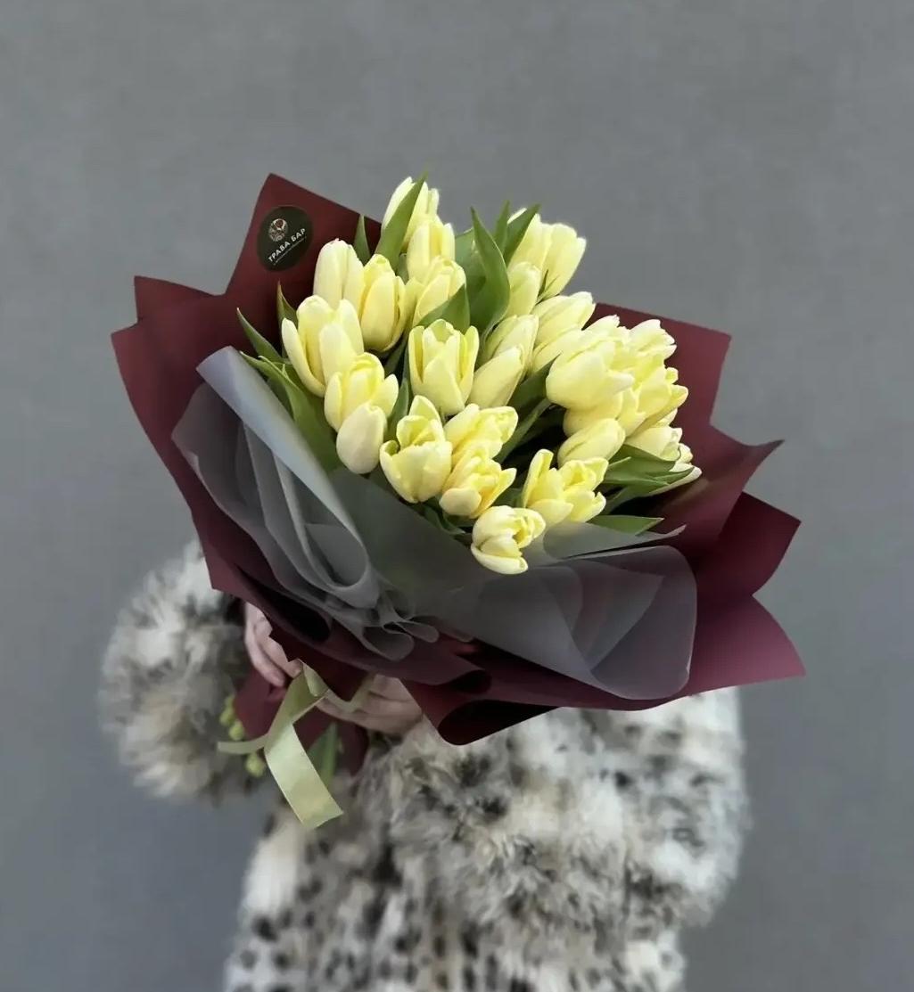 25 лимннно-нежных тюльпанов