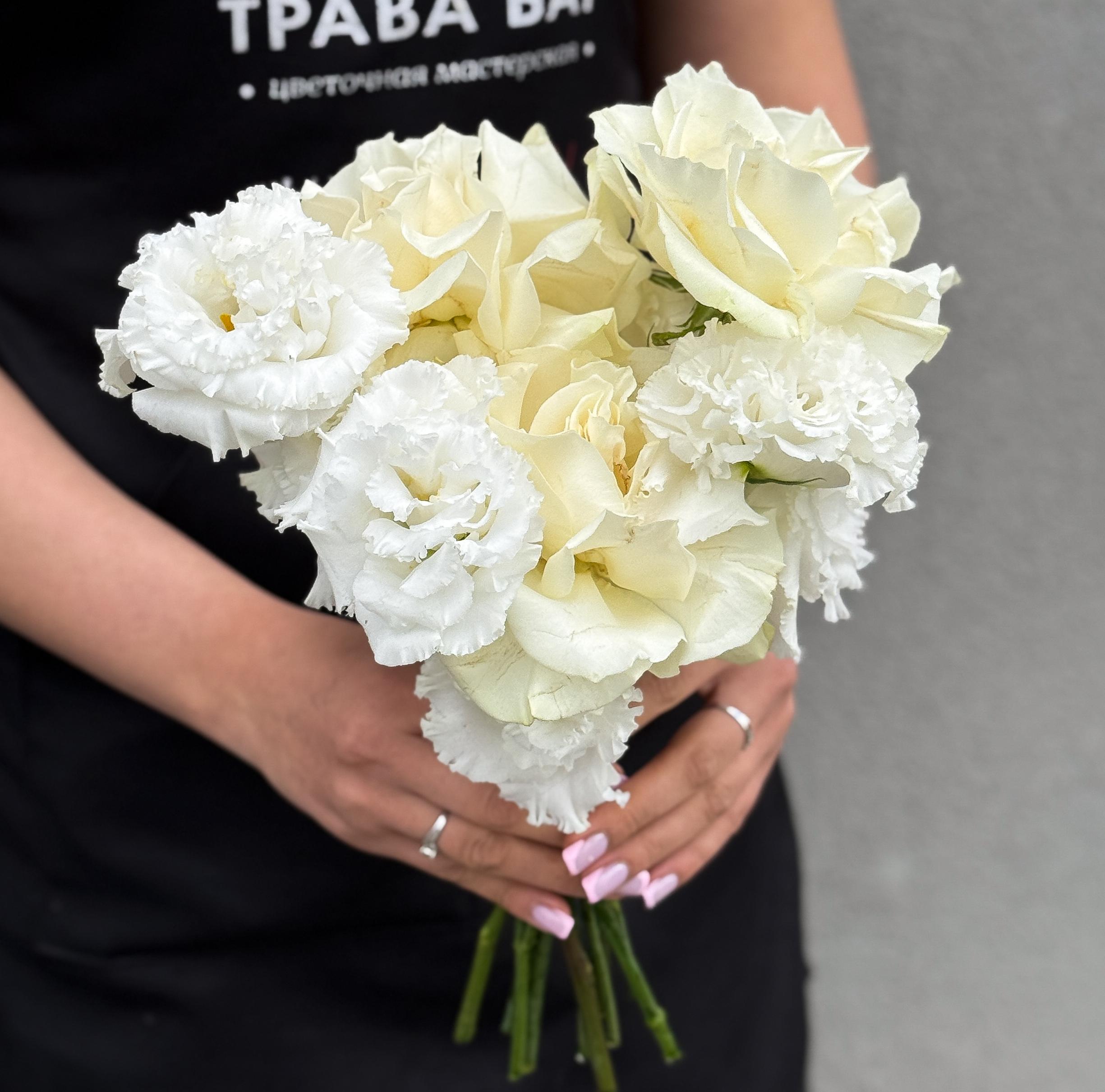 Букет невесты "Капли утренней росы"