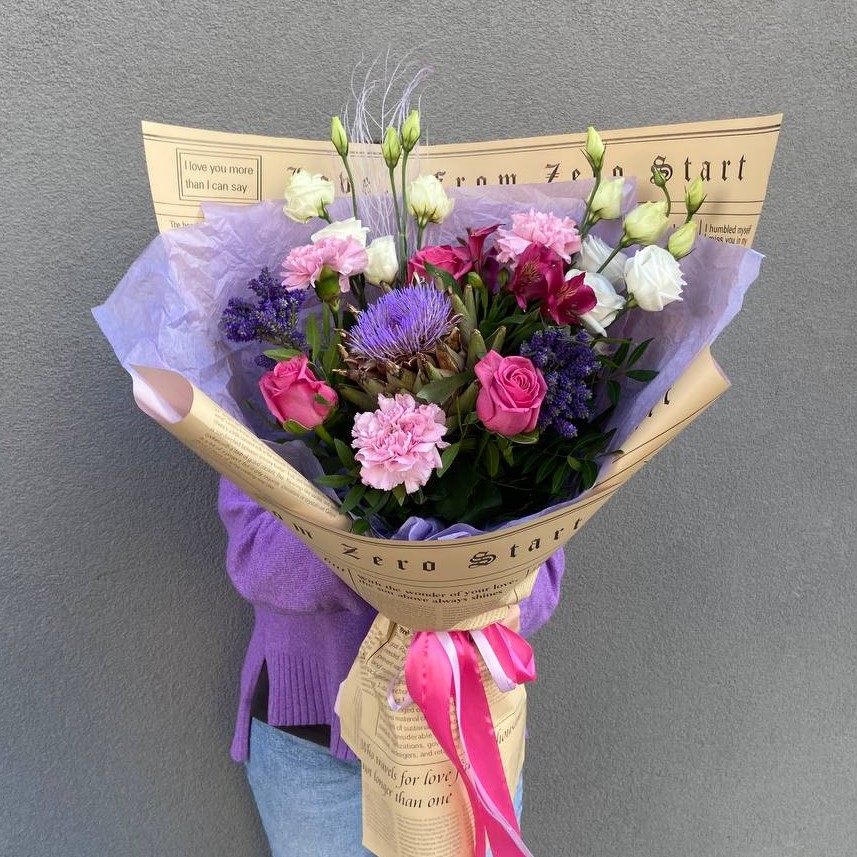 Букет "Нежность акварели"