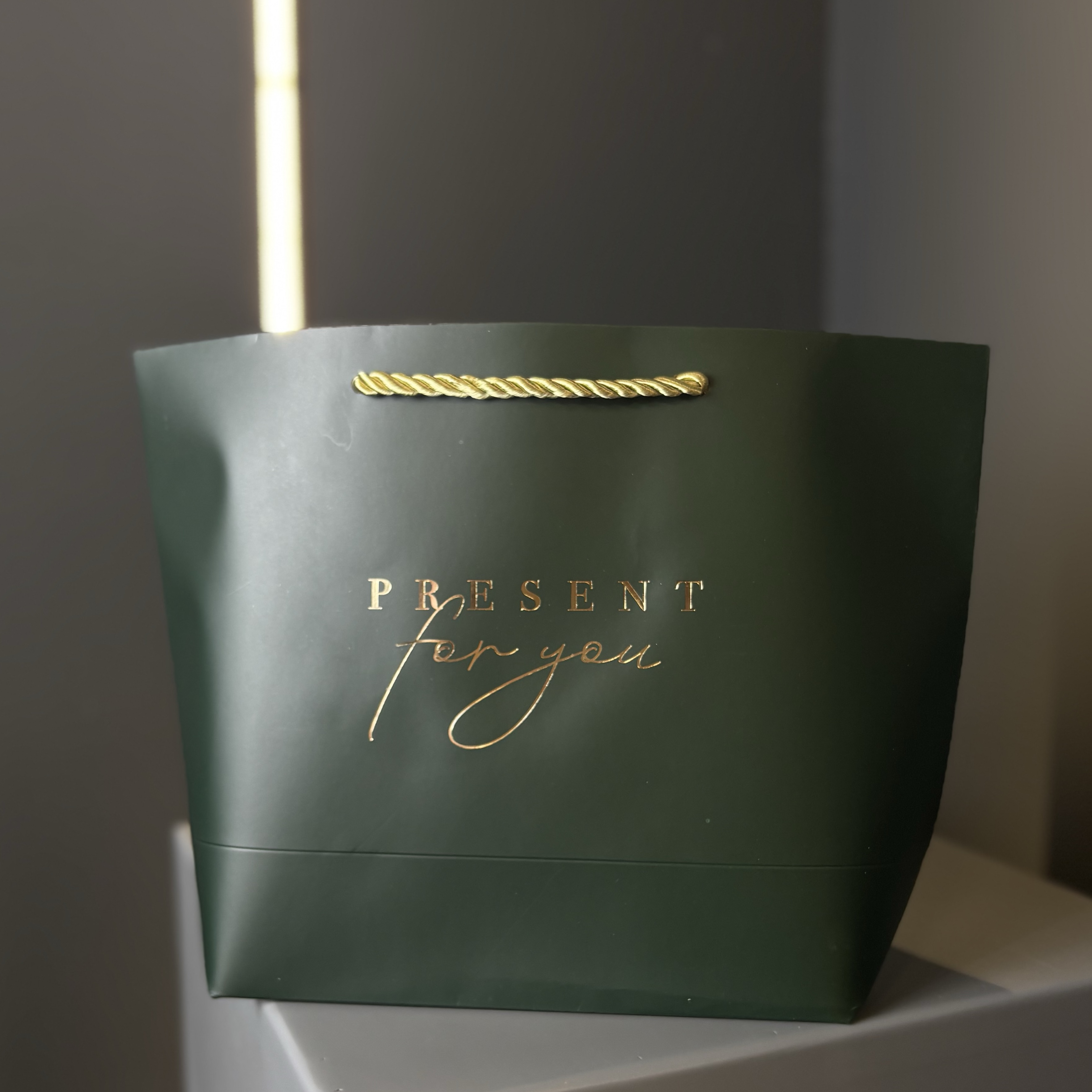 Пакет подарочный «Present for you»