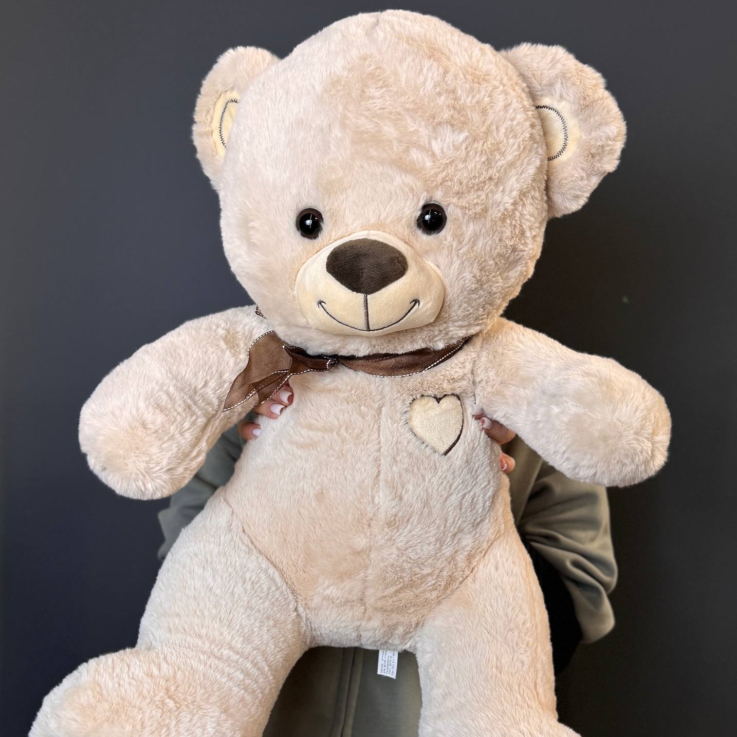 Мишка 65 см бежевый