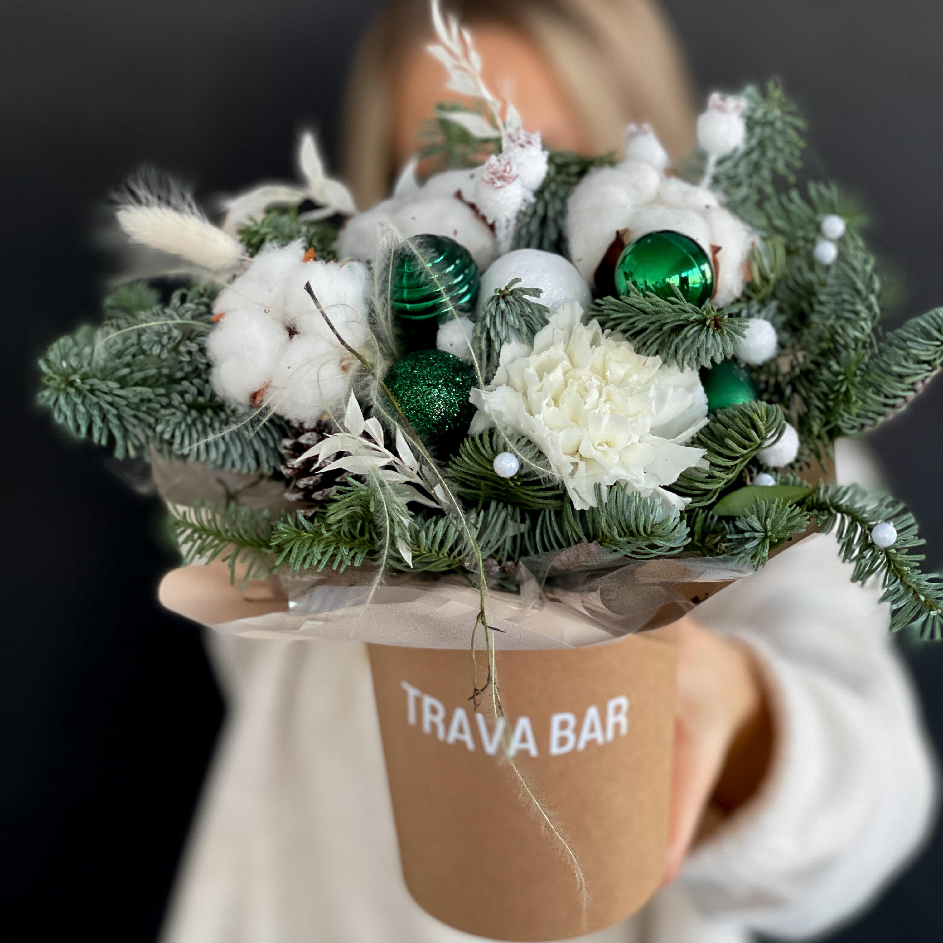 Композиция "Снежный вальс" фото 1