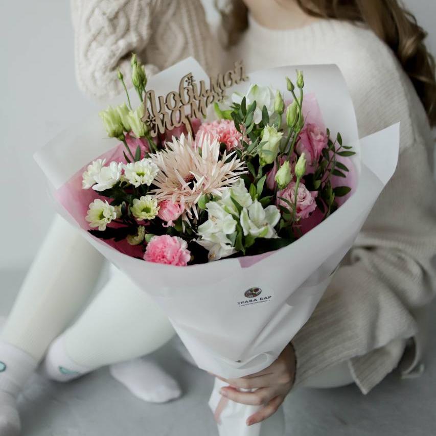 Букет "Любимой маме" фото 1