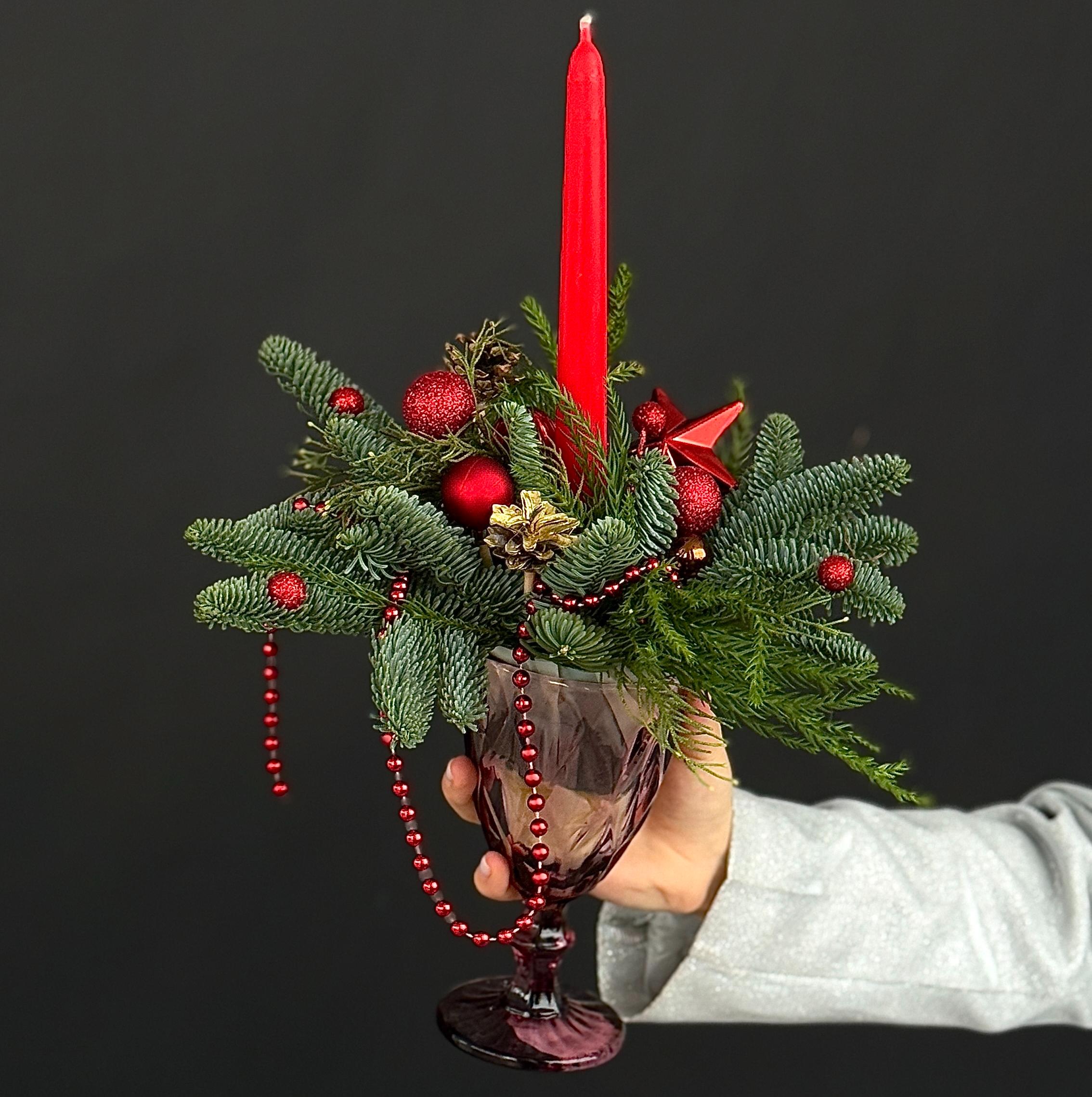 Композиция "Волшебство в бокале" фото 1