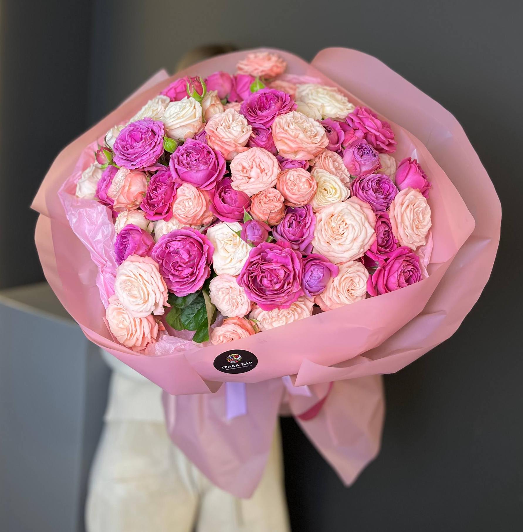 35 ягодных кустовых роз