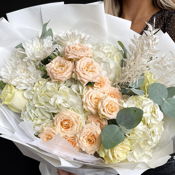 Букет "Ванильный мусс" фото 2