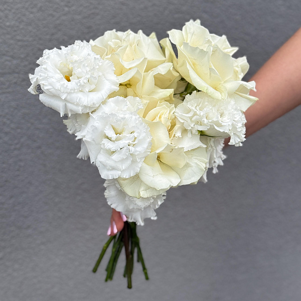 Букет невесты "Капли утренней росы" фото 2