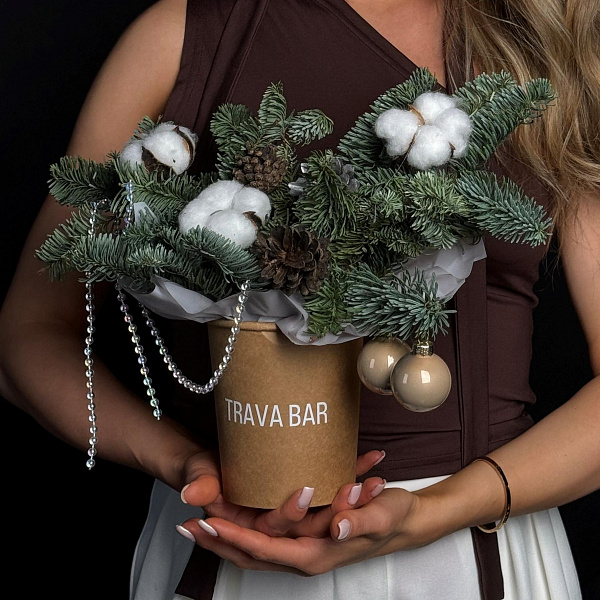 Композиция "Королевская ёлка" фото 2