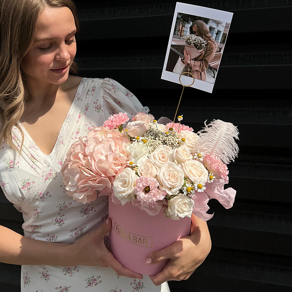 Композиция "Нежное послание" фото 2