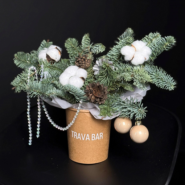 Композиция "Королевская ёлка" фото 3