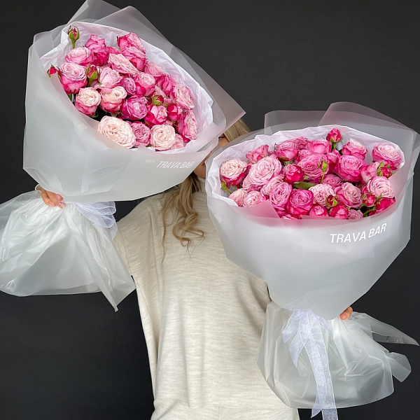 Букет из 9 роз Леди Бомбастик фото 3