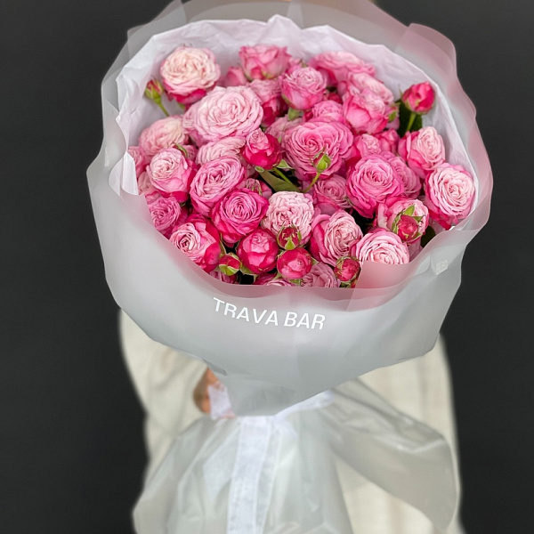 Букет из 9 роз Леди Бомбастик фото 2