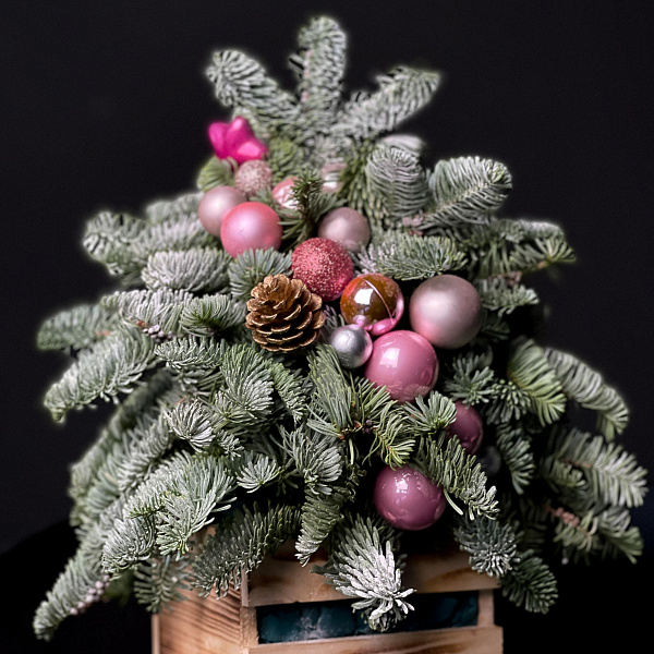 Композиция "Красавица-зима" фото 3