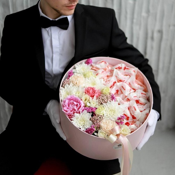 Композиция "Сладкий поцелуй" фото 2