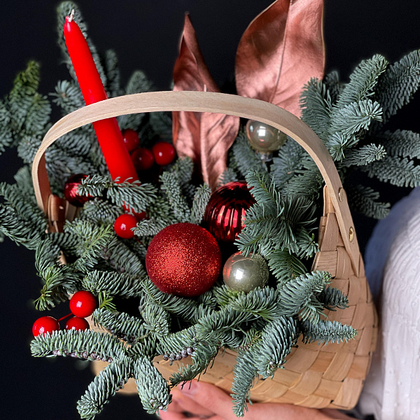 Композиция "Лукошко чудес" фото 2