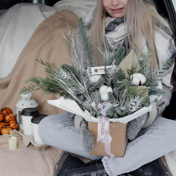 Композиция "Снежный карнавал" фото 2