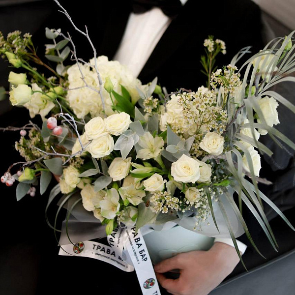 Композиция "Осенняя изморозь" фото 2