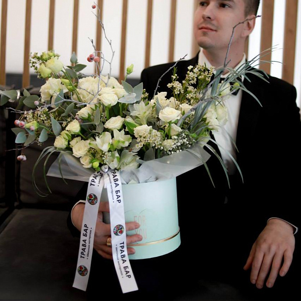 Композиция "Осенняя изморозь" фото 4