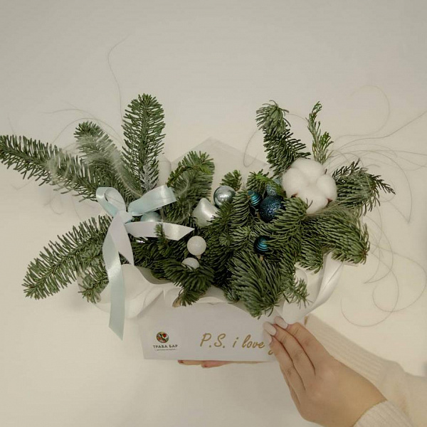 Композиция  "Новогоднее послание" фото 2