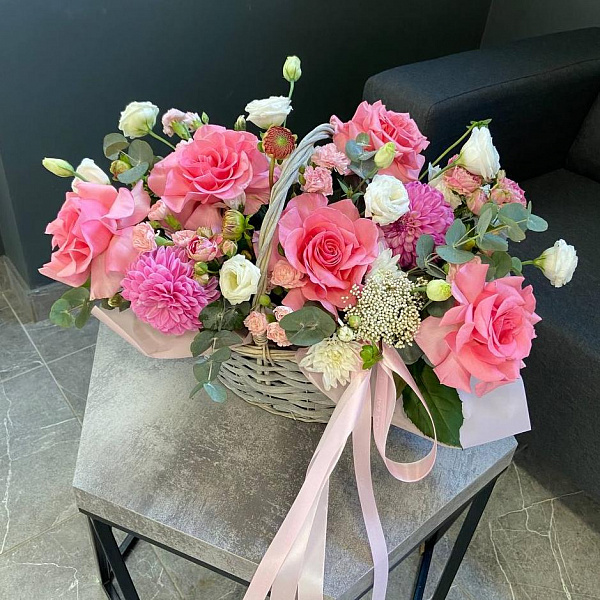 Композиция "Счастье в лукошке" фото 2