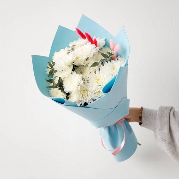 Букет "Воздушная лазурь" фото 2