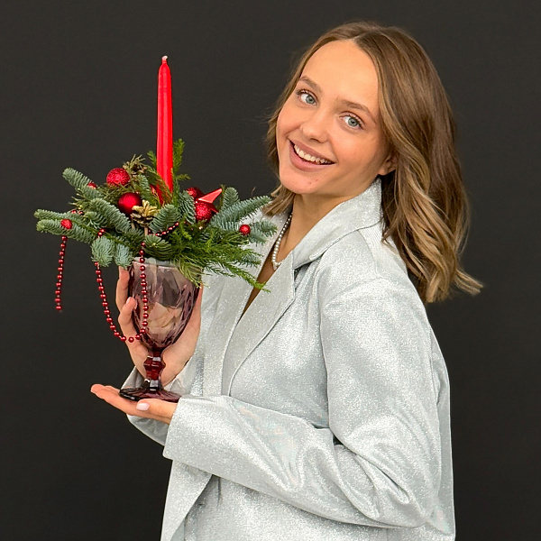 Композиция "Волшебство в бокале" фото 2