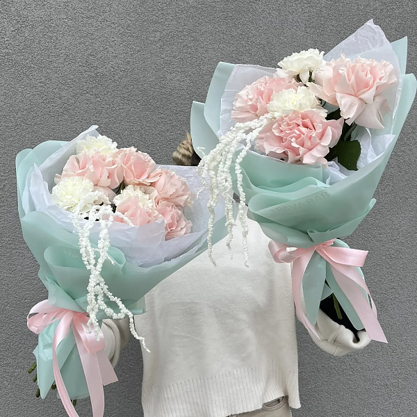 Букет "Пастельная рапсодия S" фото 2