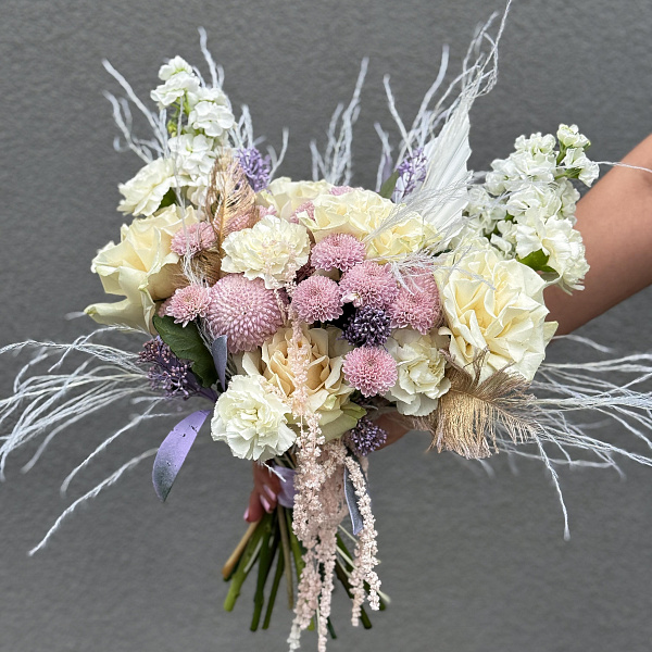 Букет невесты "Лесная фея" фото 2