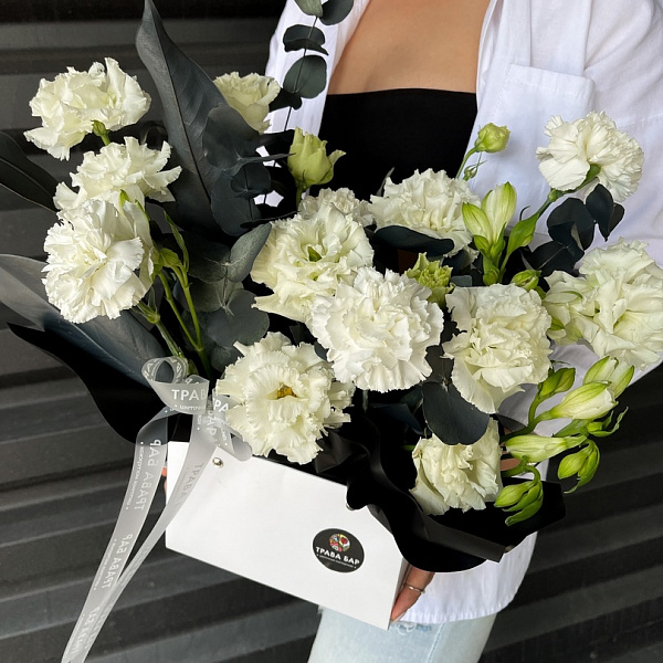 Букет цветов "Пышная роскошь" фото 2