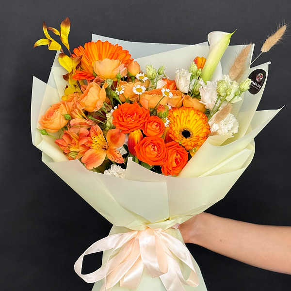 Букет "Мандариновая феерия" фото 2